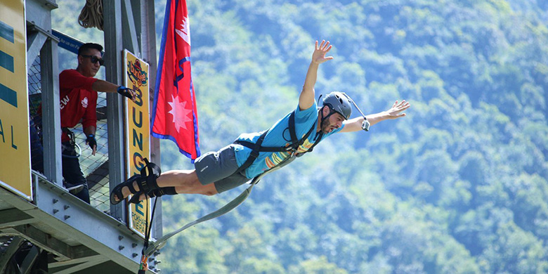 pokhara bungee jumping