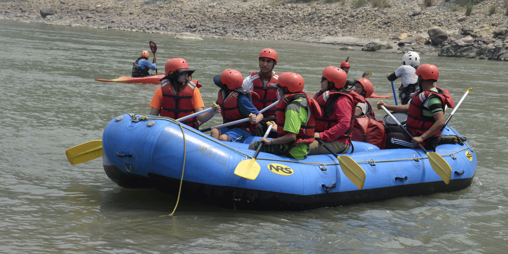 rafting in nepal