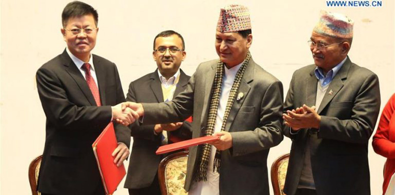 chinese-company Monorail Project In Kathmandu