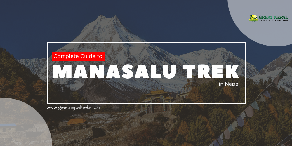 manaslu trek in nepal