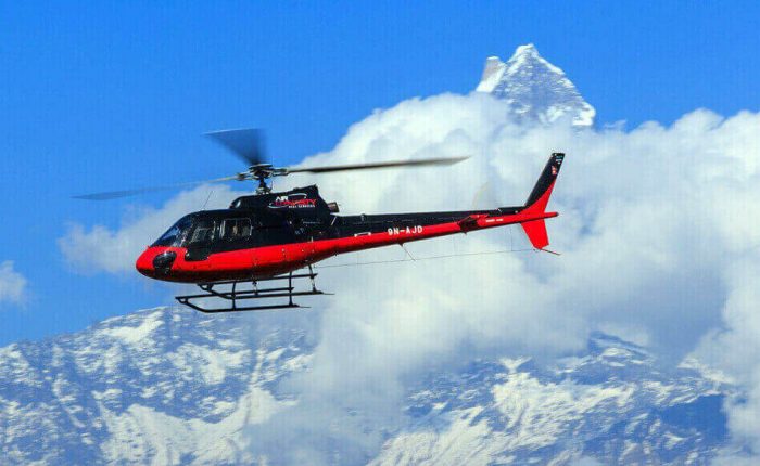 kathmandu -annapurna heli tour