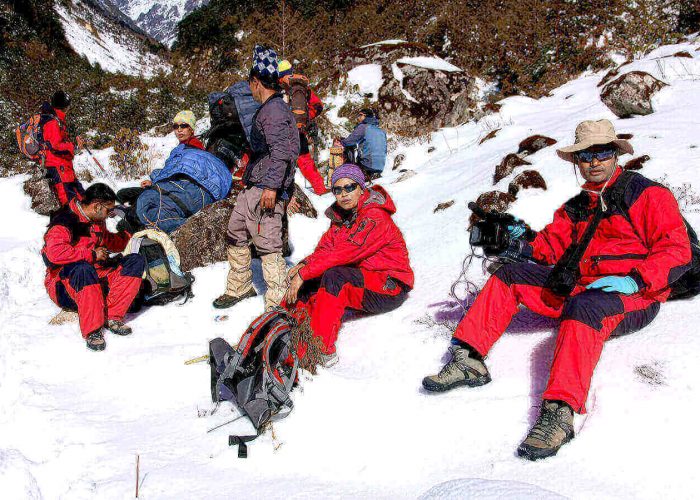 lumba sumba pass trek
