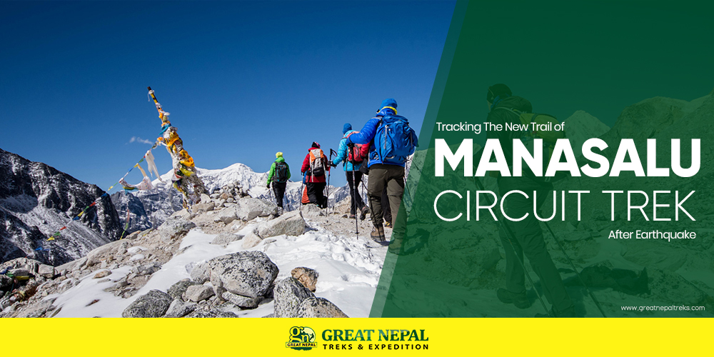 manaslu circuit trek after earthquake